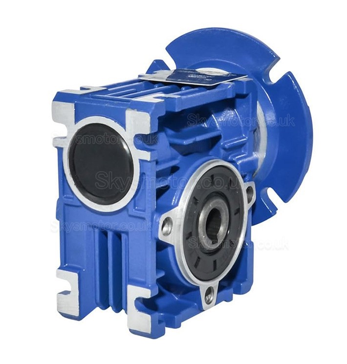 NMRV025 56B14 Worm Gear Reducer Gearbox Ratio 10:1/20:1/30:1/40:1/50:1/60:1 Input Bore 9mm